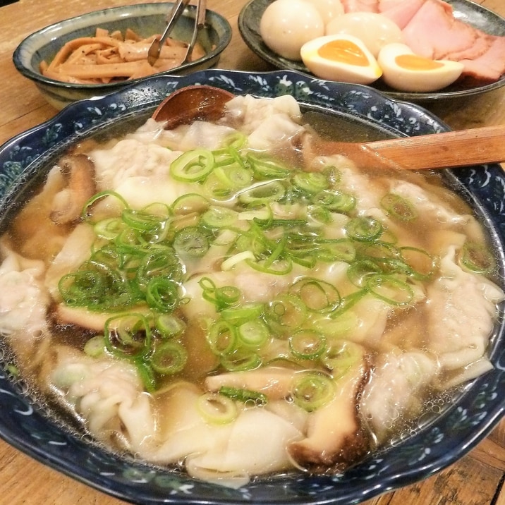 塩麹で♪肉餡もおいしい簡単おかずワンタン